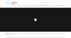Desktop Screenshot of massageprep.com